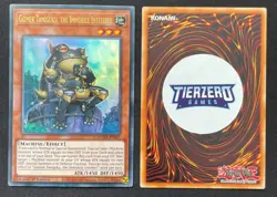 Yugioh Gizmek Taniguku, the Immobile Intellect DAMA-EN017 Ultra Rare 1st Edition - Image 1