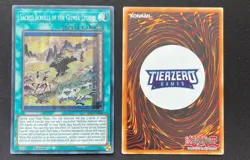 Yugioh Sacred Scrolls of the Gizmek Legend DAMA-EN060 Secret Rare 1st Edition - Image 1