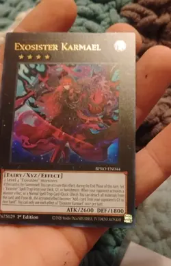 Exosister Karmael (Starlight Rare) BPRO-EN044 Burst Protocol 1st Edition - Image 1