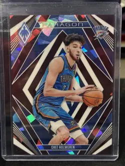 2023-24 Panini Phoenix Chet Holmgren Paragon Maroon Ice Prizm /275 - Image 1