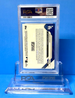 Shohei Ohtani - Lou Gehrig Day PSA Graded 9 ! 2025 Topps Now ! - Image 2