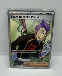 Pokemon Card - Team Rocket's Petrel 226/182 - Destined Rivals - Image 1