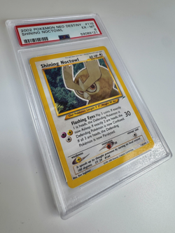 Shining Noctowl Holo 110/105 - Neo Destiny Pokemon Card WOTC - PSA 6 EX MINT - Image 4