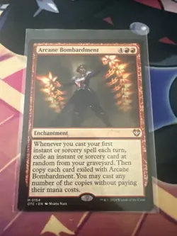 Arcane Bombardment MTG Outlaws of Thunder Junction M/NM X1 - Image 1