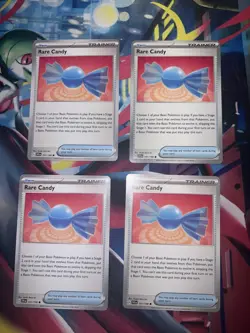 x4 Rare Candy Playset Scarlet & Violet (SVI) 191/198 - Image 1