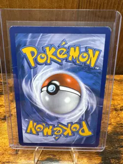 Team Magma's Poochyena 17/34 Double Crisis Pokemon TCG Reverse Holo Common - Image 2