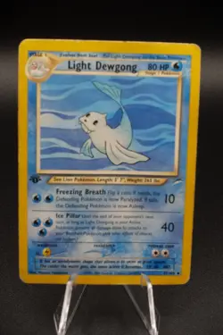 Pokemon TCG Light Dewgong [1st Edition] #45Pokemon Neo Destiny HP - Image 1