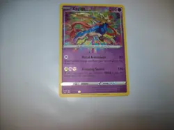 ZACIAN 82/185 VIVID VOLTAGE Pokemon- AMAZING RARE HOLO-NM FREE SHIP & TRACKED - Image 1