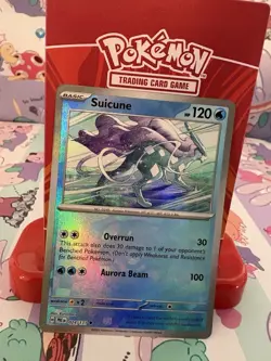 Pokemon Suicune 024/131 Prismatic Evolutions Master Ball Holo NM - Image 1