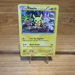 Pokemon Pikachu Promo Holo Black Star XY95 - Image 1