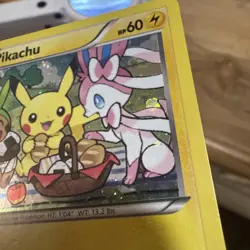 Pokemon Pikachu Promo Holo Black Star XY95 - Image 2