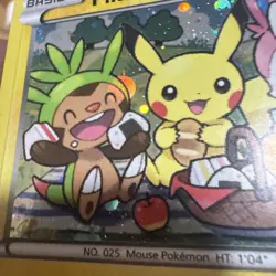 Pokemon Pikachu Promo Holo Black Star XY95 - Image 3