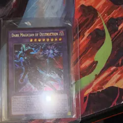 Yu-Gi-Oh! Dark Magician of Destruction Fusion/Effect 1st Ed Holo ATK 2800 DEF 2… - Image 1