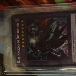 Yu-Gi-Oh! Dark Magician of Destruction Fusion/Effect 1st Ed Holo ATK 2800 DEF 2… - Image 3