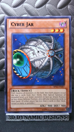 | Yugioh Cyber Jar BP02-EN007 Rare Battle Pack 2 War Of The Giants NM- 🔥 | - Image 1