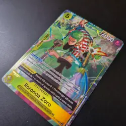 ✨ One Piece- Roronoa Zoro OP12-113 TR FR OP14 The Azure Sea's Seven - MINT - Image 2