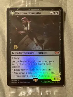 Henrika Domnathi Prerelease Cards Foil - Image 1