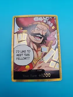 DON!! Card (Gol.D.Roger) (Gold) Carrying On His Will Foil - Image 1