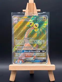 Pokemon TCG Alolan Exeggutor GX 107/111 Crimson Invasion Ultra Rare Card - Image 1