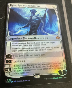 FOIL Ugin, Eye of the Storms / Auge Sturme - DRAGONSTORM - englisch (nm +) - Image 1