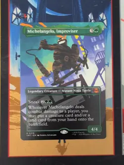 Michelangelo, Improviser M 0219 Non/foil Teenage Mutant Turtles - MTG - Image 1