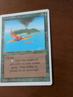 Birds of Paradise Revised 3rd Edition Lightly Played Third MTG - Image 3