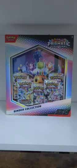 Prismatic Evolutions Binder Collection - Pokemon TCG - New & Sealed - Image 1