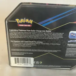 Pokemon TCG Crown Zenith Tin – Galarian Articuno Promo (Factory Sealed) - Image 5