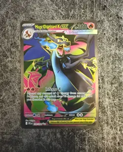 Pokemon Mega Charizard X ex 109/094 Full Art Double Rare Phantasmal Flames Holo - Image 1