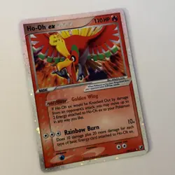 Pokemon TCG - Ho-Oh EX 104/115 – Unseen Forces – MP – Holo EX - Image 3