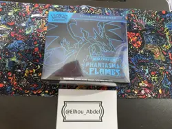 Phantasmal Flames (ETB) - Pokemon TCG - Factory Sealed(small dent on the corner) - Image 5
