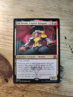 Ob Nixilis, Captive Kingpin ~ March of the Machine: The Aftermath NM MTG - Image 1