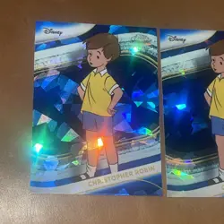 (2) xs 2025 Topps Chrome Sapphire Disney Christopher Robin #147 / Winnie The Poo - Image 2