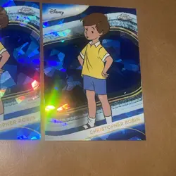 (2) xs 2025 Topps Chrome Sapphire Disney Christopher Robin #147 / Winnie The Poo - Image 4
