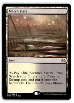 Marsh Flats - NM Near Mint - MM3 Modern Masters 2017 # 239 - MTG Magic - Image 1