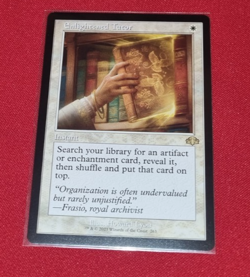 Magic the Gathering Enlightened Tutor Retro Dominaria Remastered Used - Image 1