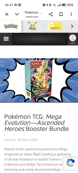 Pokemon Mega Evolutions Ascended Heroes Booster Bundle [LOT OF 2] - Image 2