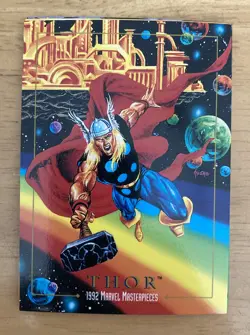 Marvel Masterpieces Series One 1992 Base Trading Card set Of 100 Cards Skybox - Image 5