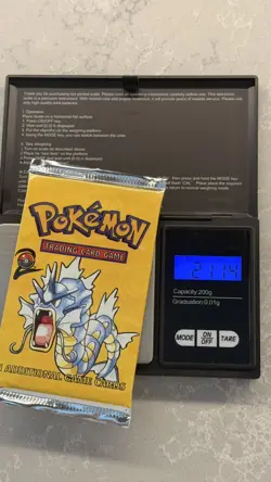 Pokemon Base Set 2 Booster Pack Gyarados Artwork - Heavy - Image 1