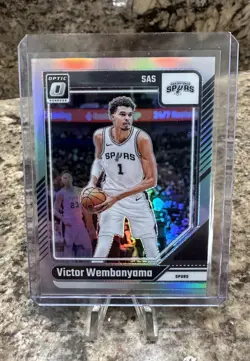 2024-25 Panini Donruss Optic - Victor Wembanyama #45 Holo Prizm - Image 1