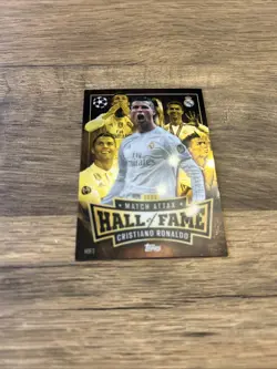 Cristiano Ronaldo Hall of Fame Card #2 Topps Match Attax 2024/25 - Image 1