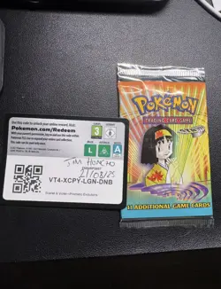 Pokemon WOTC TCG Gym Heroes Sealed Booster Pack Erika Artwork - New & Sealed - Image 1