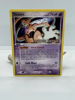Pokemon TCG Deoxys Movie Promo Card 16/107 Stamped Destiny Deoxys - Image 1