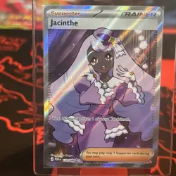 Pokemon Perfect Order JACINTHE Trainer 110/088 Full Art Ultra Rare Card MINT-NM - Image 1