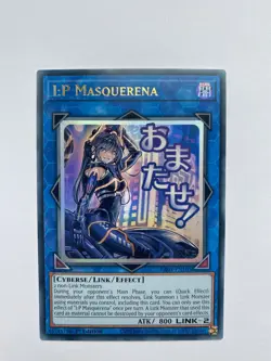 RA05-EN105 I:P Masquerena Variant Art Ultra Rare 1st Edition NM YuGiOh Card - Image 1