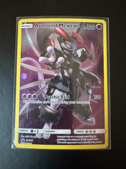 Armored Mewtwo SM228 Black Star Promo Holo 2019 Pokemon Card SM VG - Image 2