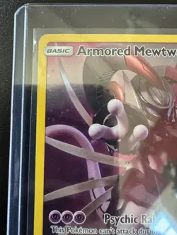 Armored Mewtwo SM228 Black Star Promo Holo 2019 Pokemon Card SM VG - Image 4