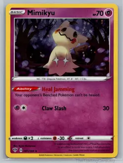 Mimikyu - Promo Miscellaneous Cards & Products Holo 081/189 NM - Image 1