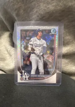 2025 Bowman - Shohei Ohtani #17 Chrome Mojo Refractor - Image 1