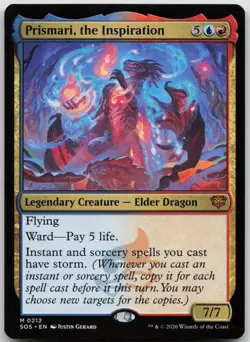 Prismari, the Inspiration Secrets of Strixhaven 212 NM M - Image 1